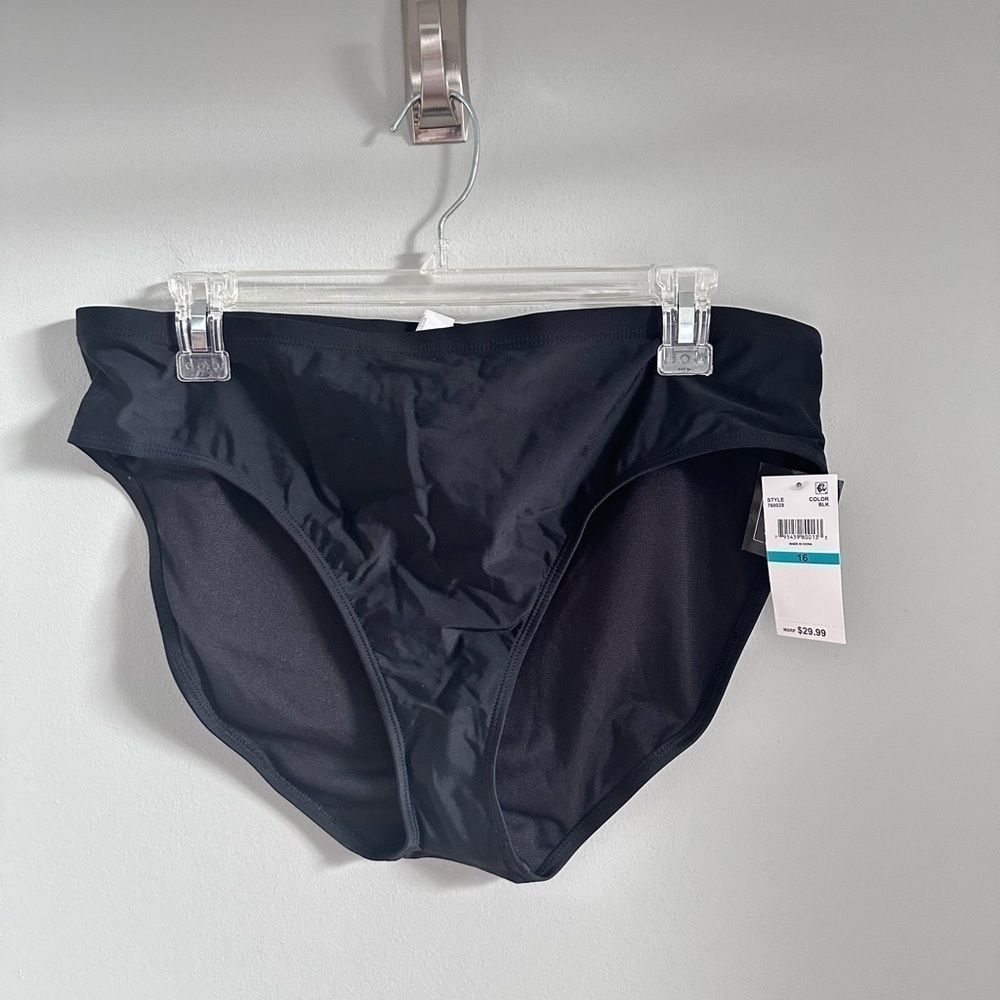 Island Escape 16 Black Swim Bottoms 3511 YF